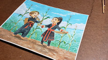 Load image into Gallery viewer, Corn Harvest - Original Watercolor