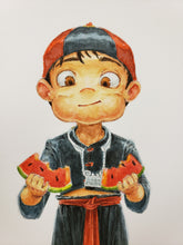 Load image into Gallery viewer, Watermelon boy