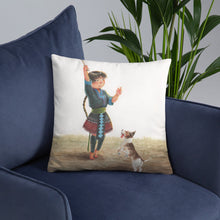 Load image into Gallery viewer, Girl and her Puppy Pillow