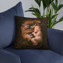 Load image into Gallery viewer, Tiger Born Pillow